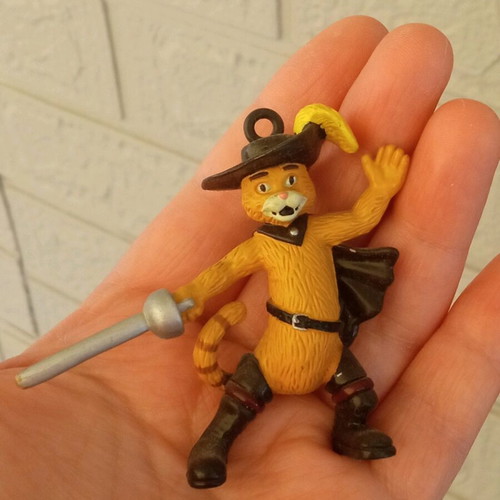 Puss in Boots Shrek 2 2004 DreamWorks figure like new