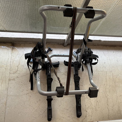 Car bike rack for 2 bikes, aluminum frame