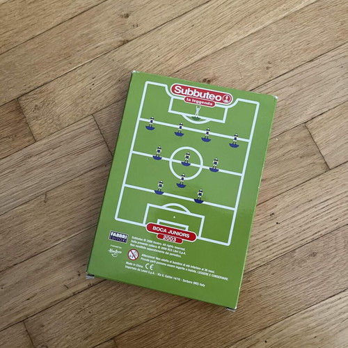 Subbuteo La Leggenda Boca Juniors 2003 team