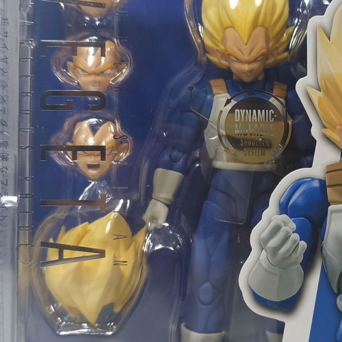 S.H. Figuarts Super Saiyan Vegeta figure new, Dragon Ball Z Cell Arc