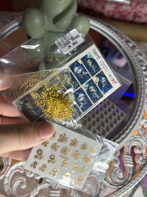 Nail Art Stickers and Decorations set for nails