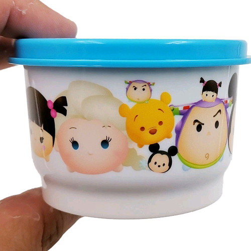 Disney Tsum Tsum Tupperware snack bowls set of 6 new