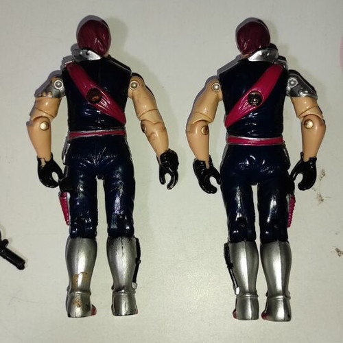 G.I.JOE Tomax & Xamot (v1) 1985 used figures with accessories