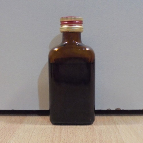 Amaretto D' Abruzzo liqueur old glass miniature bottle 20ml sealed like new