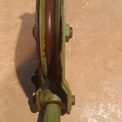 Heavy-duty 8-ton pulley block used, for ropes and wire ropes