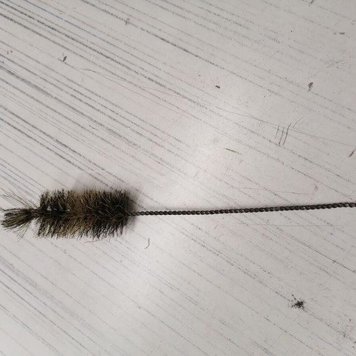 Glass brush used