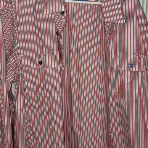 Nautica shirt xl 100% cotton new, multicolor