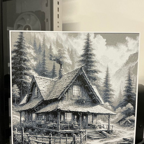 Witch Hut decorative item new, PLA material