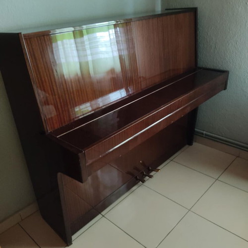 Kronenberg piano used acoustic brown wood finish