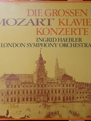 Mozart The Great Piano Concertos 9 LPs used, classical music