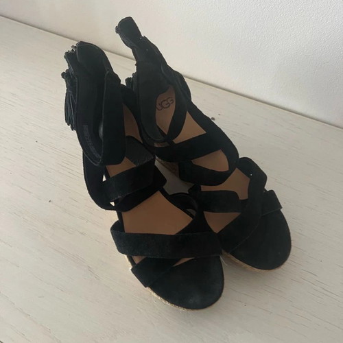 Ugg Australia women's sandals like new, black, size 41