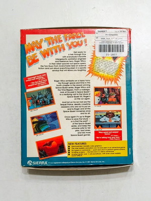 PC Space Quest IV Roger Wilco and the Time Rippers Big Box μεταχειρισμένο