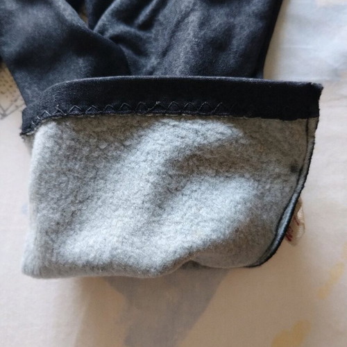 Gloves like new, black