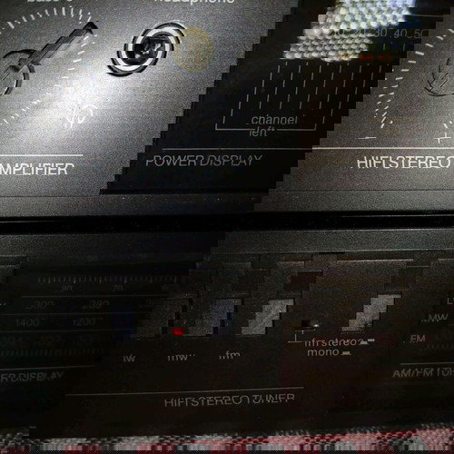 Schneider team 6021 radio and amplifier like new