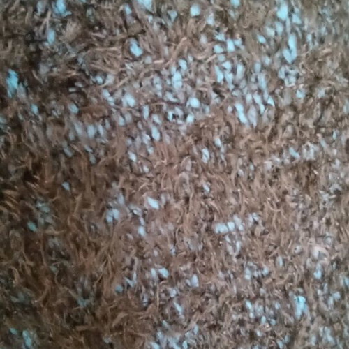 Gate woman knitted winter mini skirt like new, black and blue, size S