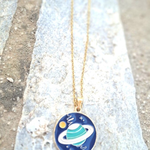Zara necklace with 2 different pendants