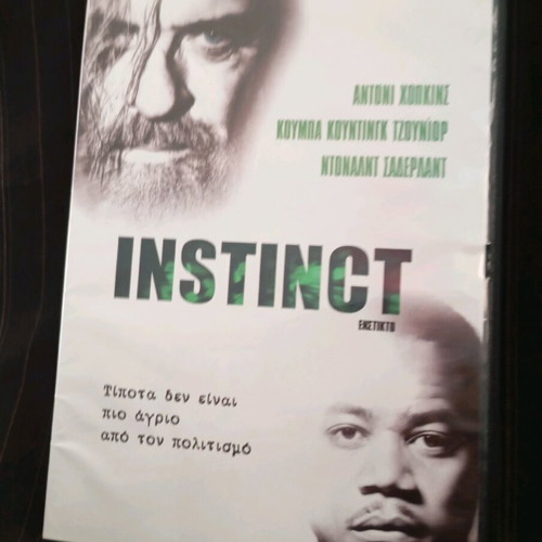 Instinct DVD used, very good condition, with subtitles