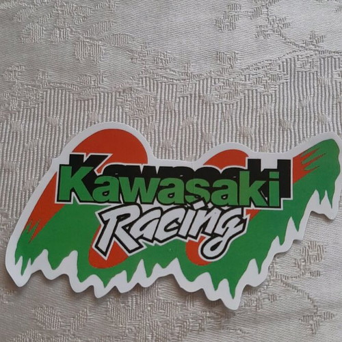 Kawasaki Racing sticker new