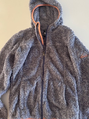 Mc Kinley fleece jacket like new, gray, 12 years, size 152 cm