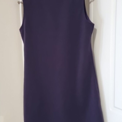 Purple Sleeveless Blouse Dress like new