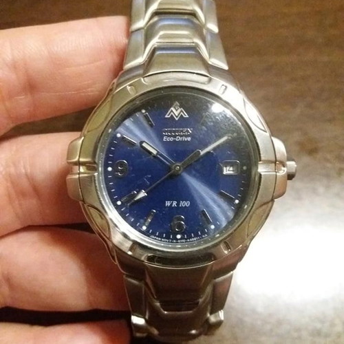 Citizen WR100 women's watch like new, silver