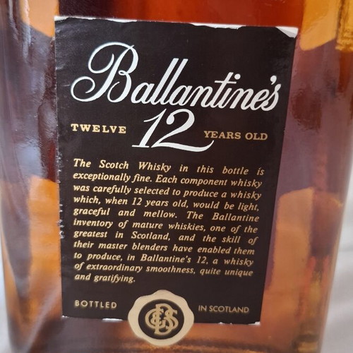 Ballantine's 12 Years Old Very Old Scotch Whisky 1 Litre sealed