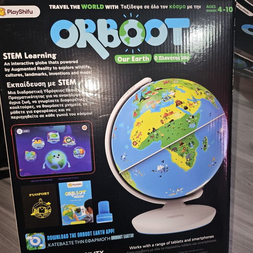 Orboot Educational Interactive Globe by PlayShifu new