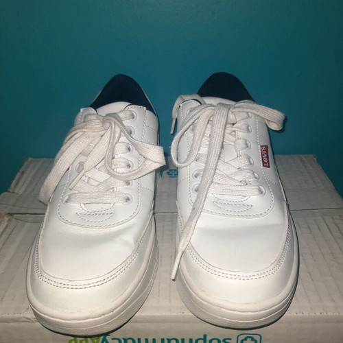 Levi's white sports shoes like new, size 36