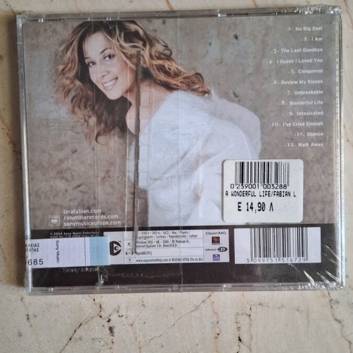 Lara Fabian A Wonderful Life CD new, sealed