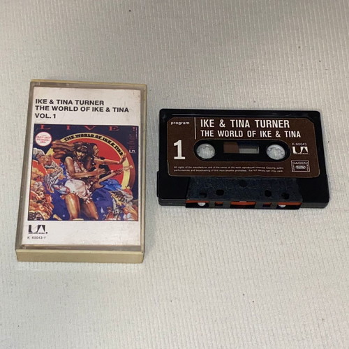 The World Of Ike & Tina Turner cassette from France, R&B / Soul