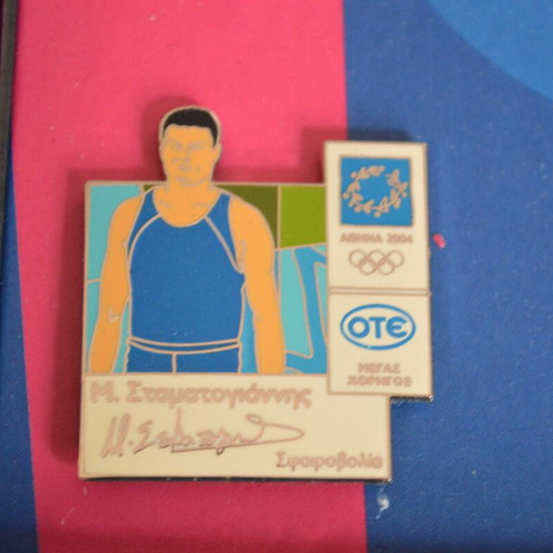 Athens 2004 Olympic Games pin badge collection used