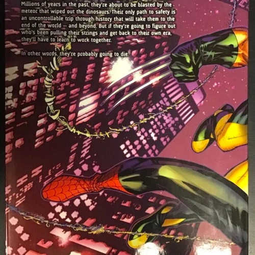 Astonishing Spider-Man & Wolverine hardcover comic book