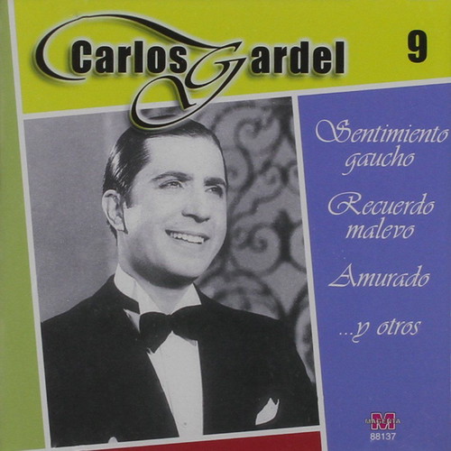 Carlos Gardel Volume 9 CD, Latin tango