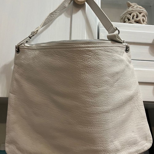 White leather shoulder bag Ted Baker like new