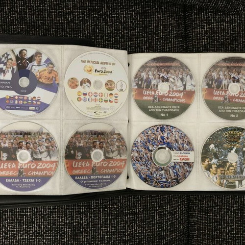 Box set of 148 sports DVDs new with top moments