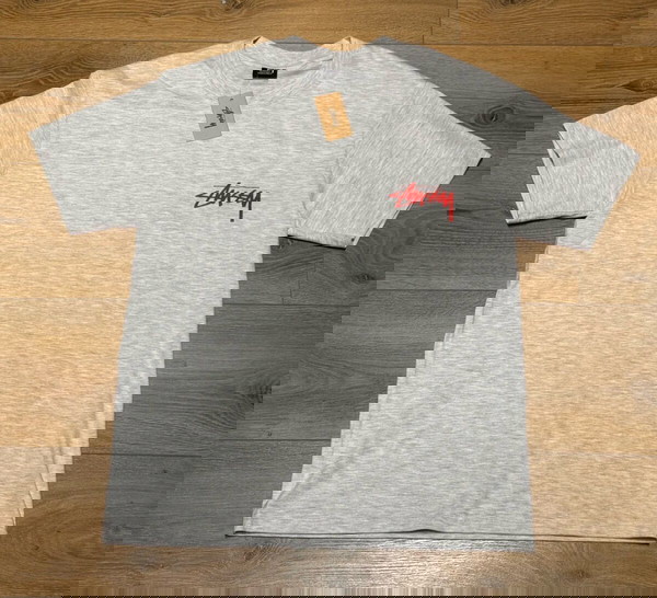 Stussy grey T-Shirt Medium size NEW