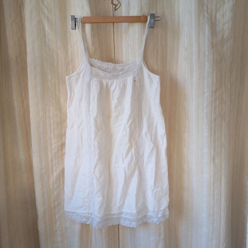 Stradivarius white linen dress like new, size S