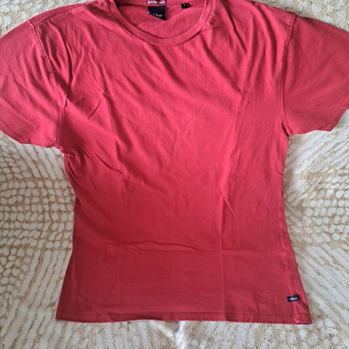 Rebase men's short-sleeve t-shirt used, size L, red