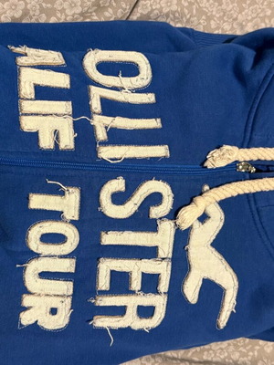 Hollister cardigan used, size M, blue