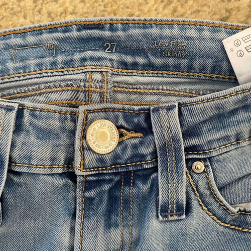 Levi's Skinny Jeans High Waist Blue Women’s Like New