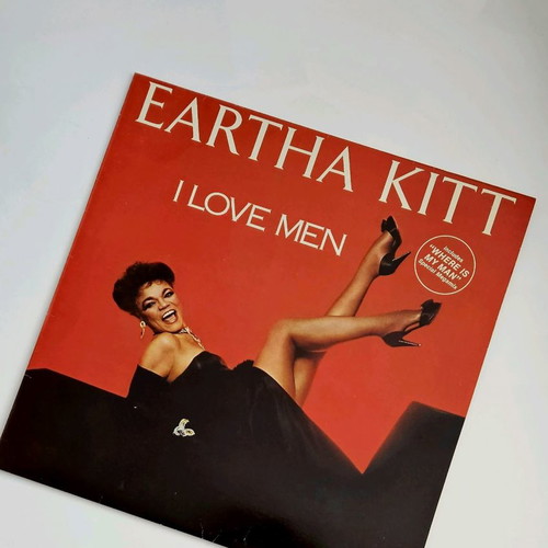 Eartha Kitt I Love Men vinyl record like new