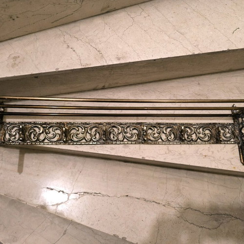 Brass coat rack and umbrella stand set used, vintage