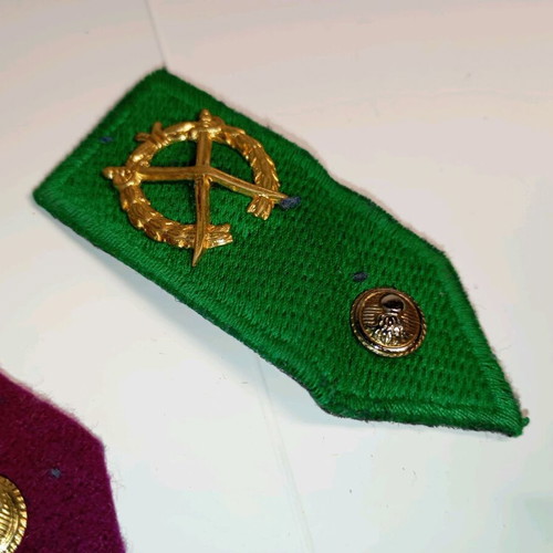 Military insignia used, assorted set