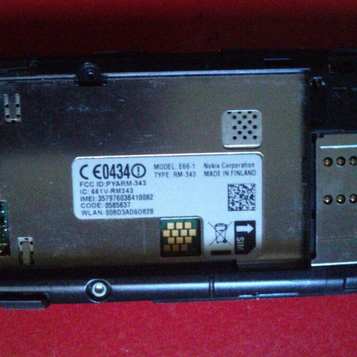 Mobile phones used, set of 4 for spare parts