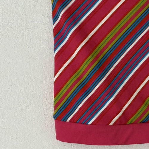 Y2K Candy Striped Strapless Top XS/S like new, pink pastel colors