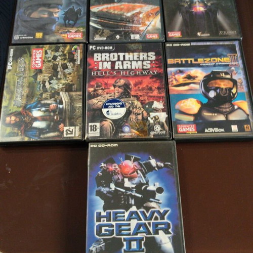 PC games used, pack of 7