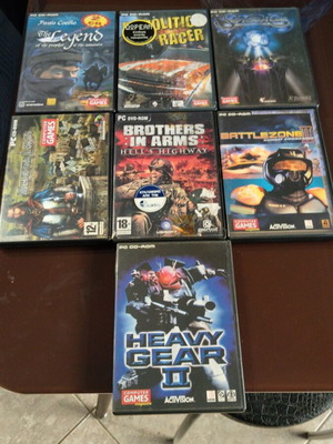 PC games used, pack of 7
