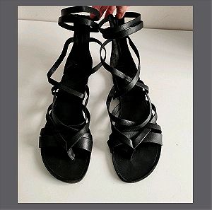 VAGABOND πέδιλα γυναικεία παπούτσια δερμάτινα ν.39