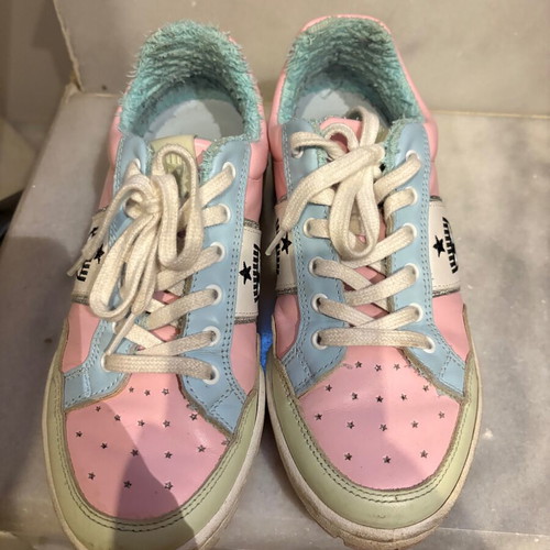 Chiara Ferragni sneakers like new, size 39, pink multicolor