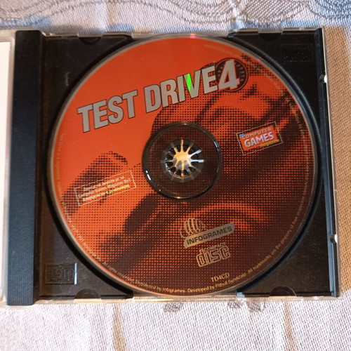 Test Drive 4 PC CD-ROM game used